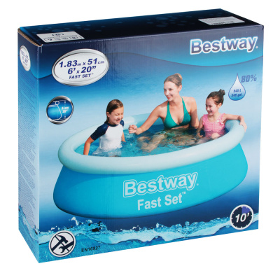 BESTWAY Бассейн, PVC, 183x51см, 57392