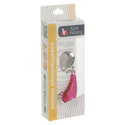 Блесна "Тейлспин Про" тм AZOR FISHING, 14гр, 5 цветов