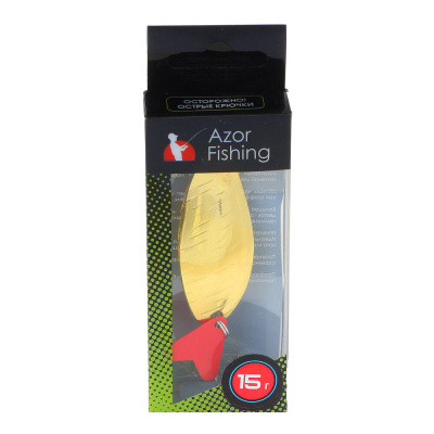 Блесна колеблющаяся "Вейв" тм AZOR FISHING, 15 гр., 3 цвета