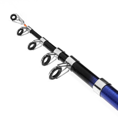 Спиннинг "Найт" тм AZOR FISHING, телескоп., файбергласс, 2,4м, тест 30-60гр