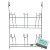 Полка для стаканов тм VETTA, 23,5x11x34cм, хромированная сталь
