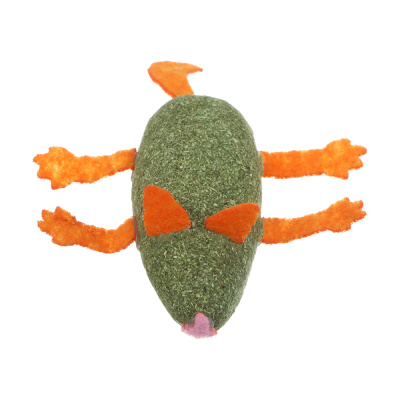 Игрушка для кошек тм VETTA котик, кошачья мята, фетр, 5,5см