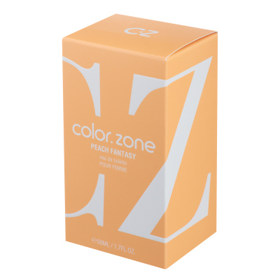 Туалетная вода женская тм UNIQUE color.zone Peach Fantasy, 50 мл