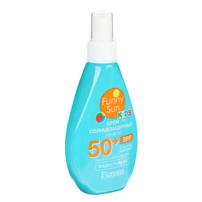 Крем солнцезащитный детский Floresan SPF 50+, 160мл