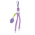 Подвеска аксессуар паракорд с шармом тм ЮL Smile, нейлон, металл, 18 см,  6 цветов, #2