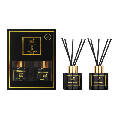NEW GALAXY Набор LUX ароматизатор-диффузор 2 шт., 40мл, Pear&Freesia,Wood Sage,White Flower