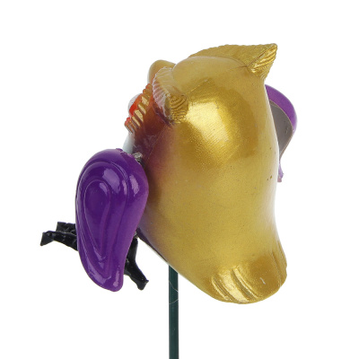 Фигурка на стержне "Сова" тм INBLOOM, 6х10х60см, пластик, металл