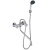 СоюзКран Смеситель для ванны с душем, круглый излив 35см, кер. кран-буксы 1/2, хром, цинк, SK08-S241 СоюзКран Смеситель для ванны с душем, круглый излив 35см, кер. кран-буксы 1/2, хром, цинк, SK08-S241
