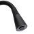 Излив смесителя для кухни, силиконовый, 2 режима, черный