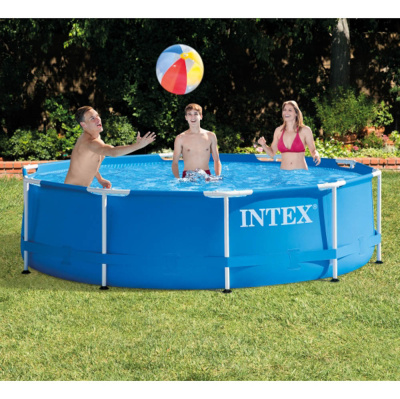 INTEX Бассейн каркасный Metal Frame 366x76см 6503л, 28210NP