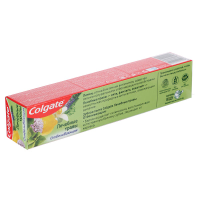 Зубная паста COLGATE Лечебные травы отбеливающая,75 мл.