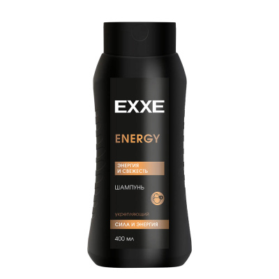 Шампунь для волос мужской EXXE MEN ENERGY Сила и энергия, п/б, 400 мл