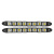 ЕРМАК Дневные ходовые огни, LED 8шт, гибкий пласт. корп., 220мм, 12V, белый, 2шт.