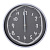 Часы настенные тм LADECOR CHRONO круглые, 24x24x4 см, пластик, стекло, 1хАА, арт.1