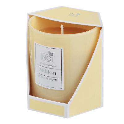 NEW GALAXY Ароматизированная свеча Home perfume 140гр. Million