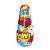 Надувная неваляшка тм BESTWAY "COMIC BLAST BOP BAG", 119см, от 3 лет, 52630
