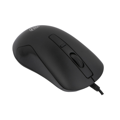 Компьютерная мышь проводная BY Link, 4D,тихий клик,800-1600DPI, USB 2.0, кабель 140 см