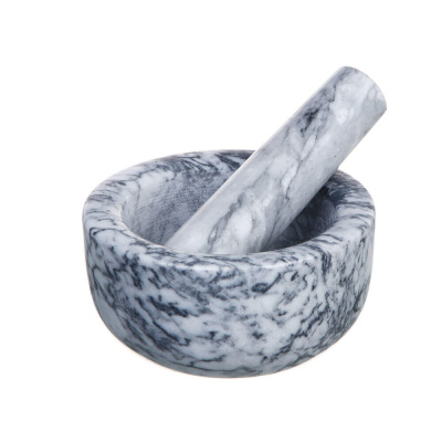 VETTA Ступка с пестиком, 11,5x6см, мрамор, 2 цвета