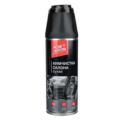BY Русские Супергерои Сухая химчистка "пенная" щетка-крышка, аэрозоль, 520мл