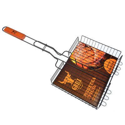 Решетка-гриль антипригар.покр. тм GRILLBOOM, 56х(23х30х4)см