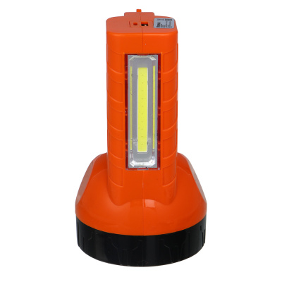 Фонарь прожектор тм ЕРМАК, 19 LED+COB, Type-С, пластик, 182х100х103 мм