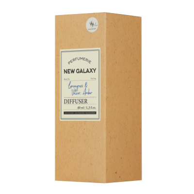 NEW GALAXY Диффузор Perfumerie, Lemongrass & Vetiver, Amber, 40мл