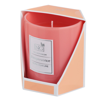 NEW GALAXY Ароматизированная свеча Home perfume 140гр. L'imperatrice