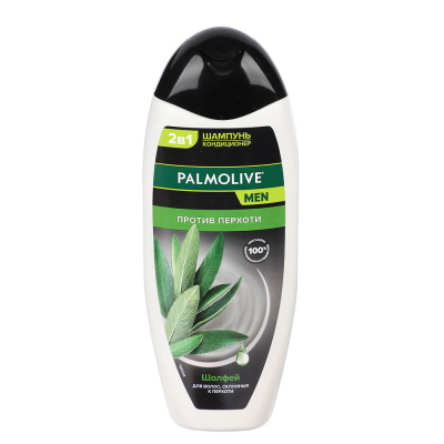 Шампунь-кондиционер мужской Palmolive MEN 2в1 Против перхоти, Шалфей, 450мл