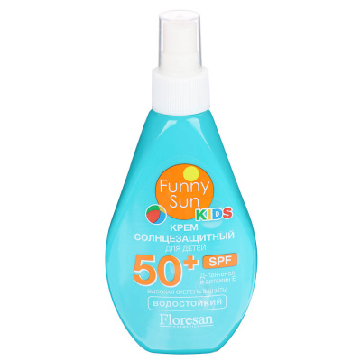 Крем солнцезащитный детский Floresan SPF 50+, 160мл