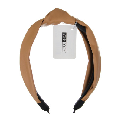 Ободок для волос ЮНИLOOK, 3см, PU, ABS, 3-4 цвета, ACS-66