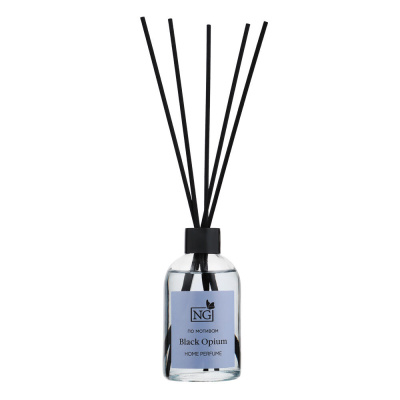 NEW GALAXY Ароматизатор диффузор Home Perfume, Black Opium 110 мл