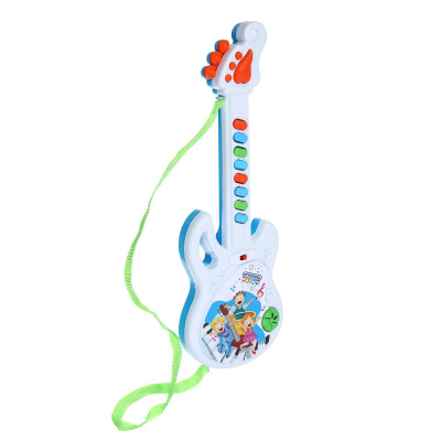 ИГРОЛЕНД Игрушка электронная Гитара, звук, PP, 2хАА, 13х35х3см, ZY287807
