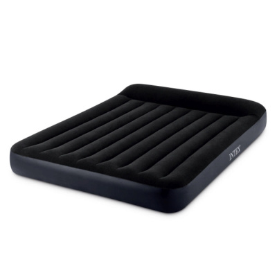 INTEX Матрас надувной PILLOW REST с подголовником, 203x152x25см, до 272кг, 64143