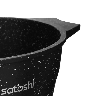 SATOSHI Монфор Казан 20х11,5см, 2,7л, литой алюминий, индукция