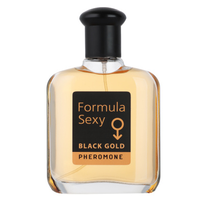 Туалетная вода мужская тм Formula Sexy Black Gold с феромонами, 100 мл