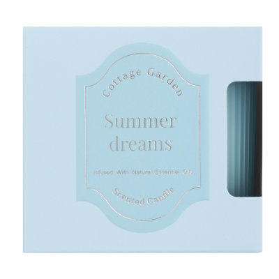 Свеча ароматизированная тм NEW GALAXY Cottage garden 90г,Wild Honey, Summer Dreams, Cherry Blossom