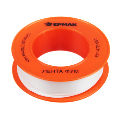 ЕРМАК Лента ФУМ 1/2"(12мм)х0,075ммх10м