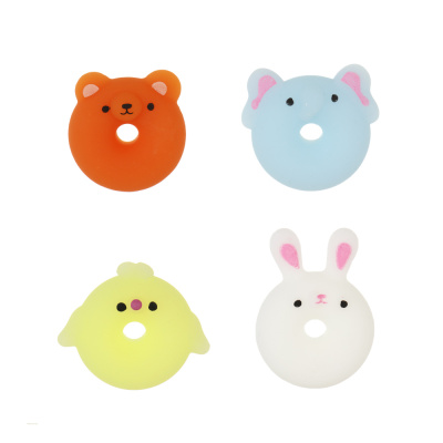Игрушка антистресс "Пончики-малышки", набор, 4шт, 16х13,5cм, TPR, микс