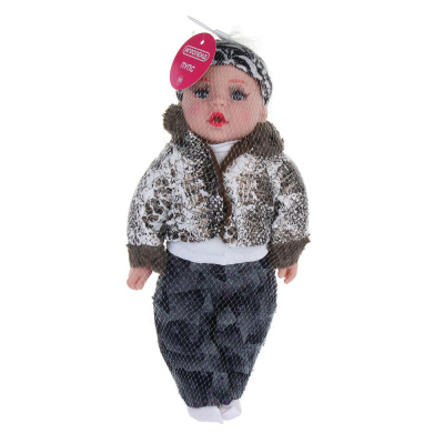 ИГРОЛЕНД Пупс мягкое тело, звук, 45 см, пластик, полиэстер, 3хAG13, 4 диз.