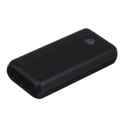 Аккумулятор мобильный BY Multivolt 20000мАч, 2xUSB-A, 1xUSB-C, 1xMicro-USB, 10W, пластик, чёрный