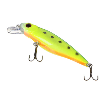 Воблер "Эктив Минноу" тм AZOR FISHING, F, 8,0гр, 85мм, 0,0-1,5м, 5 цветов