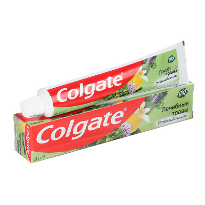 Зубная паста COLGATE Лечебные травы отбеливающая,75 мл.