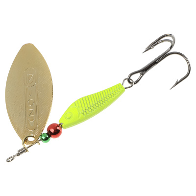 Блесна вращающаяся "Хэви Лонг" тм AZOR FISHING, №4, 8 гр, 5 цветов