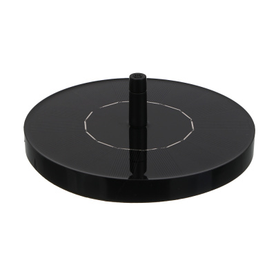 INBLOOM Фонтан на солнечной батарее d16cм 7V/1.4W, DC 7V/150MA, 160л/час, пластик