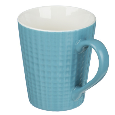 Кружка Клетка тм MILLIMI, 335мл, 2 дизайна, фарфор