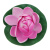 Кувшинка декоративная для пруда тм INBLOOM, d10.5 см, ПВХ