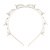 Ободок с крабиками для волос, тм ЮНИLOOK, 14,5x1,5см, полистирол, 1 цвет, #17