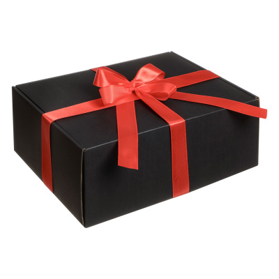 Коробка складная подарочная, 31x22x12 см, гофрокартон, 3 цвета