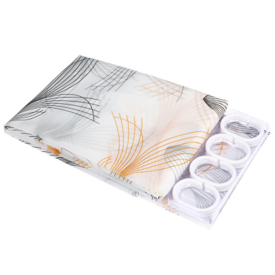 Штора для ванной тм VETTA Bath Plus, ПЕВА 80 г/м2, 200x200 см, 3 дизайна
