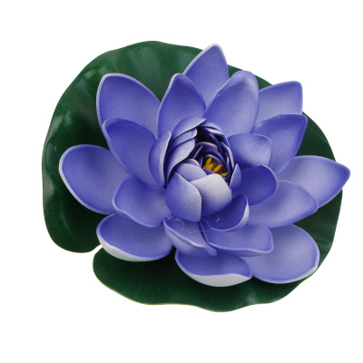 Кувшинка декоративная для пруда тм INBLOOM, d13 см, ПВХ